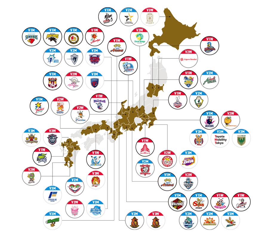 Vリーグの魅力は？